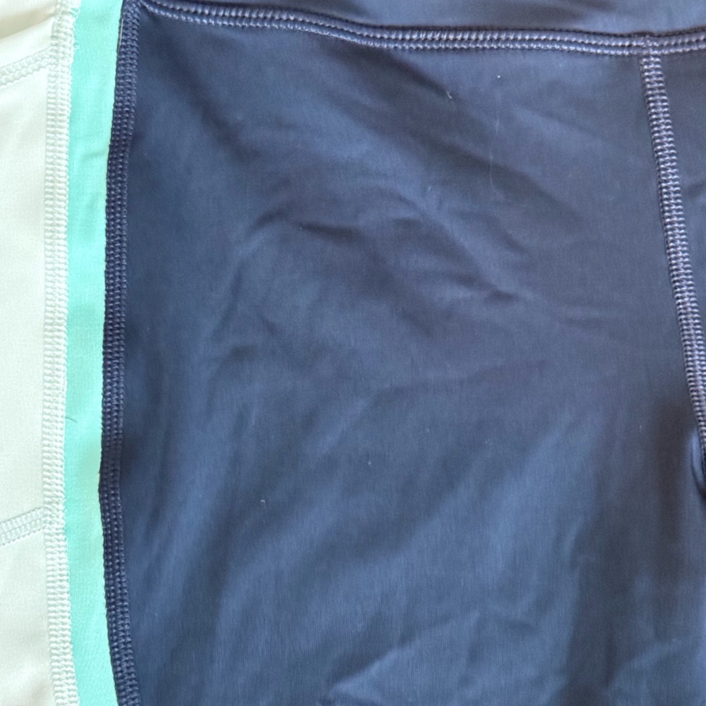 Avia Blue Colorblock High Rise Leggins Size Medium - Picture 12 of 15